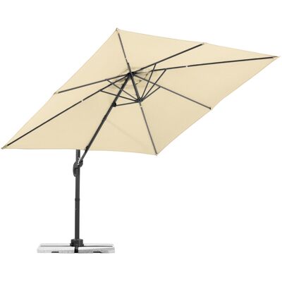 SCHNEIDER Parasol, Valencia, 250x250 cm (crème) crème - Publicité SCHNEIDER Parasol, Valencia, 250x250 cm (crème) crème - Publicité
