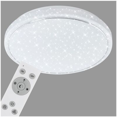 BRILONER Plafonnier LED CTT (56 cm de diamètre Anneau décoratif) - Publicité BRILONER Plafonnier LED CTT (56 cm de diamètre Anneau décoratif) - Publicité
