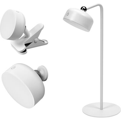 OSRAM Lampe LED 3-en-1 sur batterie (Blanc) blanc - Publicité OSRAM Lampe LED 3-en-1 sur batterie (Blanc) blanc - Publicité