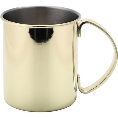 ECHTWERK Set de tasses Moscow Mule en acier inoxydable (2pcs, or, 480 ml) or - Publicité ECHTWERK Set de tasses Moscow Mule en acier inoxydable (2pcs, or, 480 ml) or - Publicité