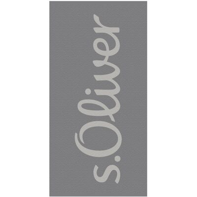 S.OLIVER Serviette de toilette, 50 x 100 cm (gris) gris - Publicité S.OLIVER Serviette de toilette, 50 x 100 cm (gris) gris - Publicité