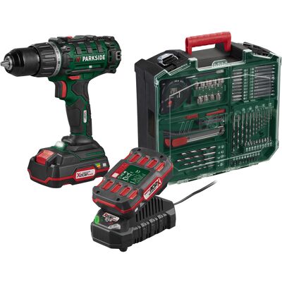 PARKSIDE® Set perceuse-visseuse sans fil PABS 20-Li G8 + batterie + chargeur, 20 V - Publicité PARKSIDE® Set perceuse-visseuse sans fil PABS 20-Li G8 + batterie + chargeur, 20 V - Publicité