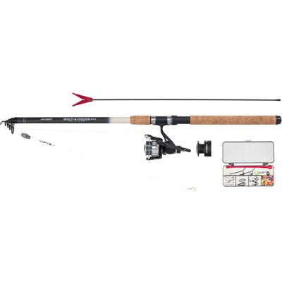 CRIVIT Kit de pêche au lancer 210-5 ou Kit de pêche de fond et feeder 300-5 pu Kit de pêche au lancer 270-5 (Fond/feeder 300) - Publicité CRIVIT Kit de pêche au lancer 210-5 ou Kit de pêche de fond et feeder 300-5 pu Kit de pêche au lancer 270-5 (Fond/feeder 300) - Publicité