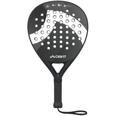 CRIVIT Raquette de padel en fibre de verre Comfort - Publicité CRIVIT Raquette de padel en fibre de verre Comfort - Publicité
