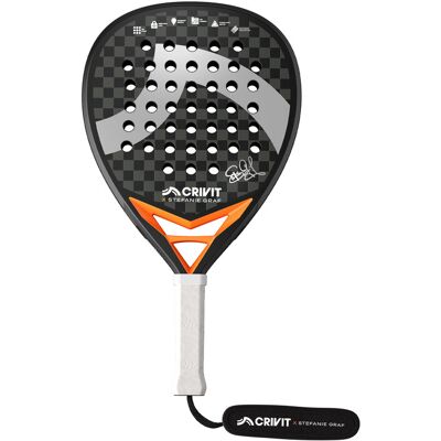 CRIVIT Raquette de padel 12K Carbon PRO - Stefanie Graf - Publicité CRIVIT Raquette de padel 12K Carbon PRO - Stefanie Graf - Publicité