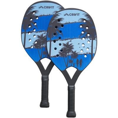 CRIVIT Set de tennis de plage (bleu) bleu - Publicité CRIVIT Set de tennis de plage (bleu) bleu - Publicité