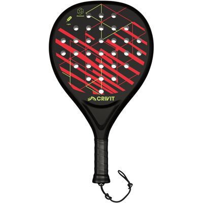 CRIVIT Raquette de padel (noir/rouge) noir/rouge - Publicité CRIVIT Raquette de padel (noir/rouge) noir/rouge - Publicité