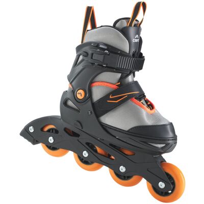 CRIVIT Rolleurs en ligne souples pour enfants (gris foncé/orange, 29-33) 29-33 gris foncé/orange - Publicité CRIVIT Rolleurs en ligne souples pour enfants (gris foncé/orange, 29-33) 29-33 gris foncé/orange - Publicité