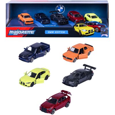 MAJORETTE Coffret cadeau BMW, 5 pièces. Publicité MAJORETTE Coffret cadeau BMW, 5 pièces. Publicité