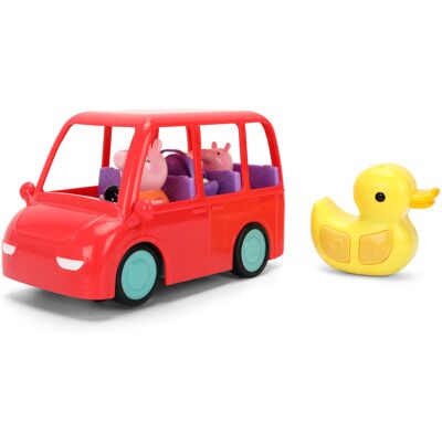 JADA Voiture familiale radiocommandée »Peppa Pig«, 5 pièces. Publicité JADA Voiture familiale radiocommandée »Peppa Pig«, 5 pièces. Publicité
