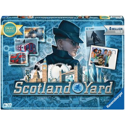 Ravensburger - Scotland Yard - Jeu de stratégie dans le Londres victorien - Publicité Ravensburger - Scotland Yard - Jeu de stratégie dans le Londres victorien - Publicité