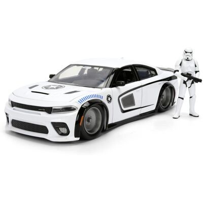 JADA Voiture miniature « Star Wars », échelle 1:24 (Esquive du Stormtrooper) Esquive du Stormtrooper - Publicité JADA Voiture miniature « Star Wars », échelle 1:24 (Esquive du Stormtrooper) Esquive du Stormtrooper - Publicité