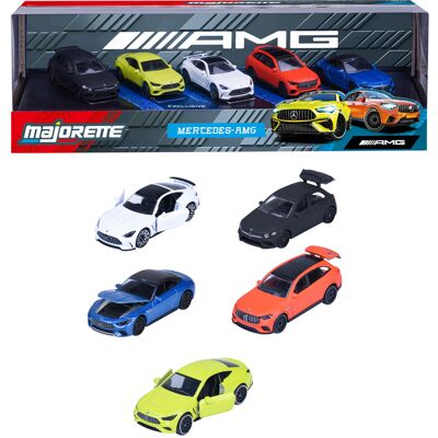 MAJORETTE Coffret cadeau de 5 voitures jouets (Mercedes-AMG) - Publicité MAJORETTE Coffret cadeau de 5 voitures jouets (Mercedes-AMG) - Publicité