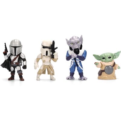 JADA Figurines Star Wars, lot de 4 (Vague 2) Vague 2 - Publicité JADA Figurines Star Wars, lot de 4 (Vague 2) Vague 2 - Publicité