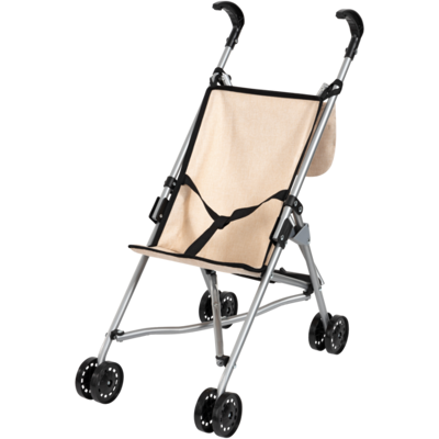 BAYER DESIGN Poussette canne pour poupée avec sac. (beige) beige - Publicité BAYER DESIGN Poussette canne pour poupée avec sac. (beige) beige - Publicité