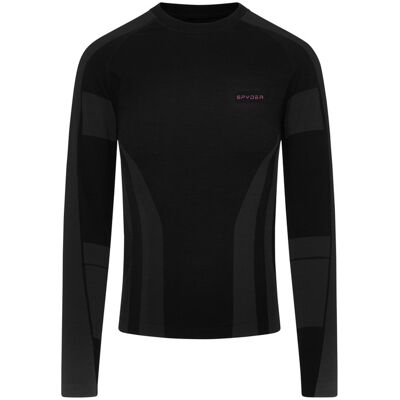 SPYDER T-shirt thermique à manches longues Premium femme (noir, XL) L noir - Publicité SPYDER T-shirt thermique à manches longues Premium femme (noir, XL) L noir - Publicité
