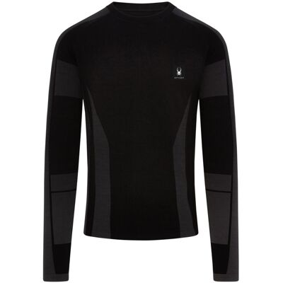 SPYDER T-shirt thermique premium à manches longues homme (noir, XL) L noir - Publicité SPYDER T-shirt thermique premium à manches longues homme (noir, XL) L noir - Publicité