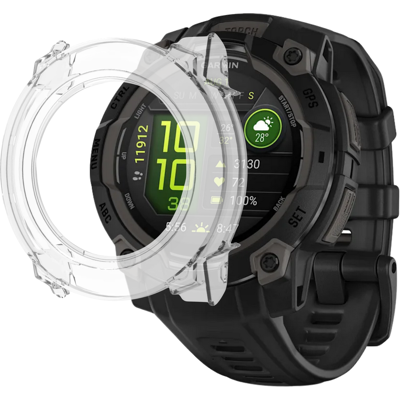 Coque Compatible Garmin Instinct 3 45mm - Protection Rigide Montre Connectée Étui Transparent Écran Verre Trempé Phonillico® - Publicité Coque Compatible Garmin Instinct 3 45mm - Protection Rigide Montre Connectée Étui Transparent Écran Verre Trempé Phonillico® - Publicité