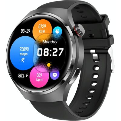 Montre Connectée Multifonction Bluetooth Nfc Santé Sport Batterie Longue Durée Noir Yonis - Publicité Montre Connectée Multifonction Bluetooth Nfc Santé Sport Batterie Longue Durée Noir Yonis - Publicité