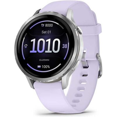 Montre Connectée Venu 4 Metal Silicone Pervenche 41 Mm Garmin - Publicité Montre Connectée Venu 4 Metal Silicone Pervenche 41 Mm Garmin - Publicité