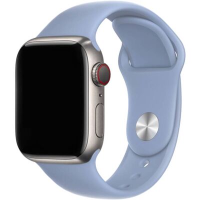 Bracelet Sport en silicone pour Apple Watch - Bleu brouillard - Bracelet sportif - Publicité Bracelet Sport en silicone pour Apple Watch - Bleu brouillard - Bracelet sportif - Publicité
