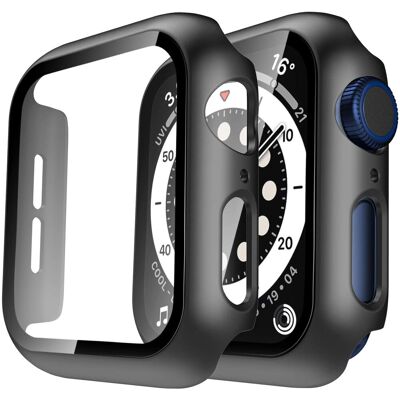 Coque Compatible Watch 40mm Serie Se 3 - Protection Rigide Étui Noir Écran Verre Trempé Phonillico® - Publicité Coque Compatible Watch 40mm Serie Se 3 - Protection Rigide Étui Noir Écran Verre Trempé Phonillico® - Publicité
