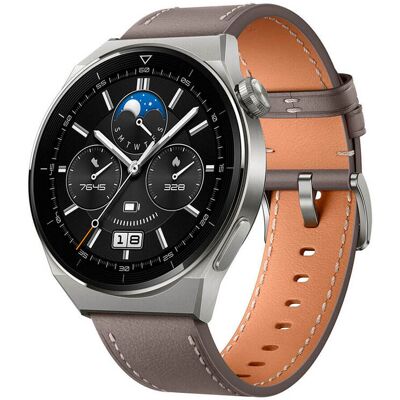 Huawei WATCH GT 3 Pro - Silicone Souple Noire en Titane - Publicité Huawei WATCH GT 3 Pro - Silicone Souple Noire en Titane - Publicité