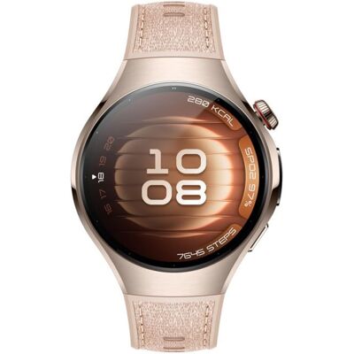 Montre Connectée Huawei Watch 5 42 Mm Bluetooth Beige Avec Bracelet En Fluoroélastomère Beige - Publicité Montre Connectée Huawei Watch 5 42 Mm Bluetooth Beige Avec Bracelet En Fluoroélastomère Beige - Publicité