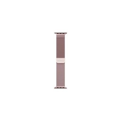 Bracelet en acier inoxydable pour Apple Watch - Rose or, 38/40/41mm, 42mm, Design luxueux - Publicité Bracelet en acier inoxydable pour Apple Watch - Rose or, 38/40/41mm, 42mm, Design luxueux - Publicité