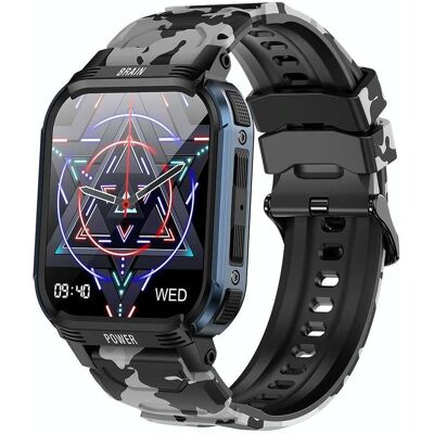 Montre Connectée Écran Tft 1.85 Pouces Appels Bluetooth Cardiofréquencemètre Ip67 Noir Yonis - Publicité Montre Connectée Écran Tft 1.85 Pouces Appels Bluetooth Cardiofréquencemètre Ip67 Noir Yonis - Publicité