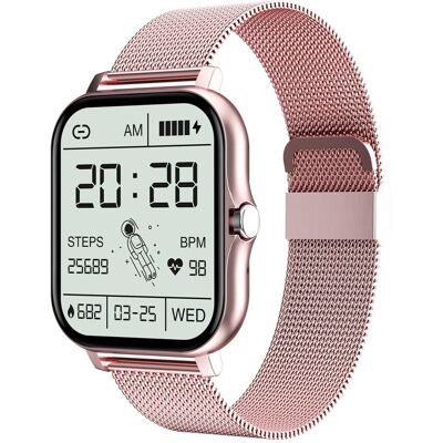 YONIS Montre Connectée Femme Ip67 Étanche Contrôle Musique Appel Bluetooth Moniteur Santé - Publicité YONIS Montre Connectée Femme Ip67 Étanche Contrôle Musique Appel Bluetooth Moniteur Santé - Publicité