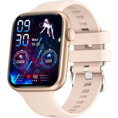YONIS Montre Connectée Étanche Ip67 Bluetooth Appels Et Suivi Santé 1.85 - Publicité YONIS Montre Connectée Étanche Ip67 Bluetooth Appels Et Suivi Santé 1.85 - Publicité