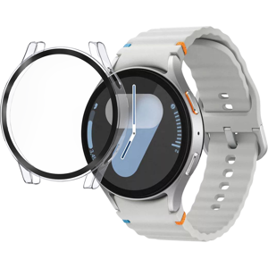 Coque Compatible Samsung Galaxy Watch 7 44mm - Protection Rigide Étui Transparent Écran Verre Trempé Phonillico®