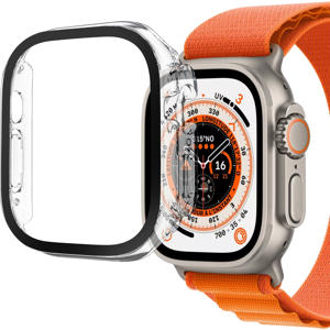 Coque Compatible Avec Apple Watch Ultra 2 49 Mm - Protection Rigide Étui Transparent Écran Verre Trempé Phonillico®