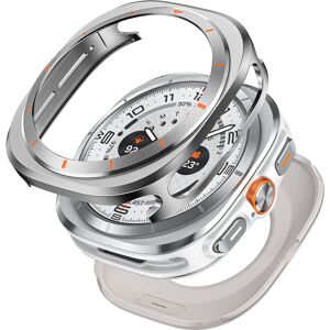 INF Coque En Métal Pour Samsung Galaxy Watch 7 Ultra, Orange Titane