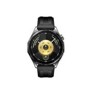 Montre Connectée Watch Gt6 Acier Fluoroélastomère Noir 46 Mm Huawei