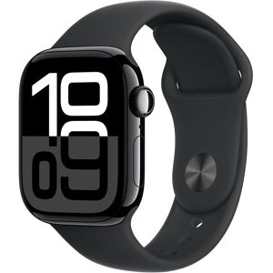 Apple Watch Series 10 Oled 42 Mm Numérique 374 X 446 Pixels Écran Tactile 4g Noir Wifi Gps (satellite)