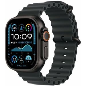 Apple Watch Ultra 2 Oled 49 Mm Numérique 410 X 502 Pixels Écran Tactile 4g Noir Wifi Gps (satellite)