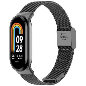 INF Bracelet En Métal Pour Xiaomi Mi Band 8/9 Black