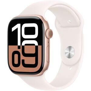 Apple Watch Series 10 Oled 46 Mm Numérique 416 X 496 Pixels Écran Tactile 4g Or Rose Wifi Gps (satellite)