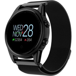 Montre Connectée Bracelet Connecté Iphone Android Smartwatch Cardio Noir Yonis