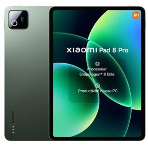 Tablette Xiaomi Pad 8 Pro 8 Go 256 Go 11,2 3,2k 144 Hz Snapdragon 8 Elite Vert