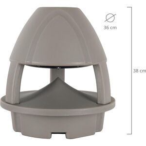 ENTREPOTBRICO Enceinte Outdoor Active 2 Voies Pour Jardin - Portée Bluetooth® 10 Mètres - - Publicité ENTREPOTBRICO Enceinte Outdoor Active 2 Voies Pour Jardin - Portée Bluetooth® 10 Mètres - - Publicité