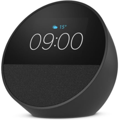Enceinte connecté Echo Spot AMAZON - Publicité Enceinte connecté Echo Spot AMAZON - Publicité