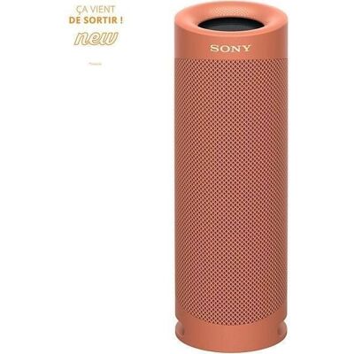 Sony Srsxb23r Enceinte Bluetooth - Autonomie 12h - Splash Proof - Roug - Publicité Sony Srsxb23r Enceinte Bluetooth - Autonomie 12h - Splash Proof - Roug - Publicité
