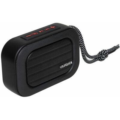 Haut-parleurs Bluetooth Portables Aiwa Bst130rd Rouge 5 W - Publicité Haut-parleurs Bluetooth Portables Aiwa Bst130rd Rouge 5 W - Publicité