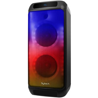 Haut-parleur Série Ledflow SYTECH - Système portable Bluetooth - Publicité Haut-parleur Série Ledflow SYTECH - Système portable Bluetooth - Publicité