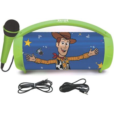 LEXIBOOK Enceinte Bluetooth Lumineuse Avec Micro Toy Story - Publicité LEXIBOOK Enceinte Bluetooth Lumineuse Avec Micro Toy Story - Publicité