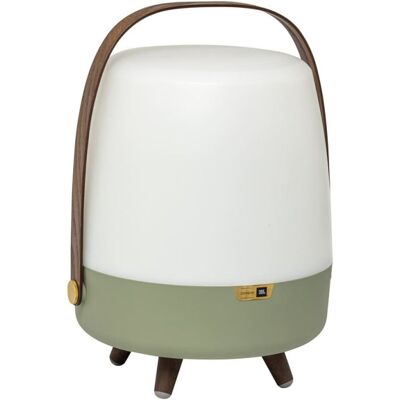 Lampe LED Kooduu avec haut-parleur Bluetooth - Vert - Publicité Lampe LED Kooduu avec haut-parleur Bluetooth - Vert - Publicité