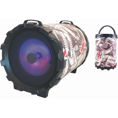 Maxi Enceinte Lumineuse Karaoké Bluetooth - Inovalley - Publicité Maxi Enceinte Lumineuse Karaoké Bluetooth - Inovalley - Publicité